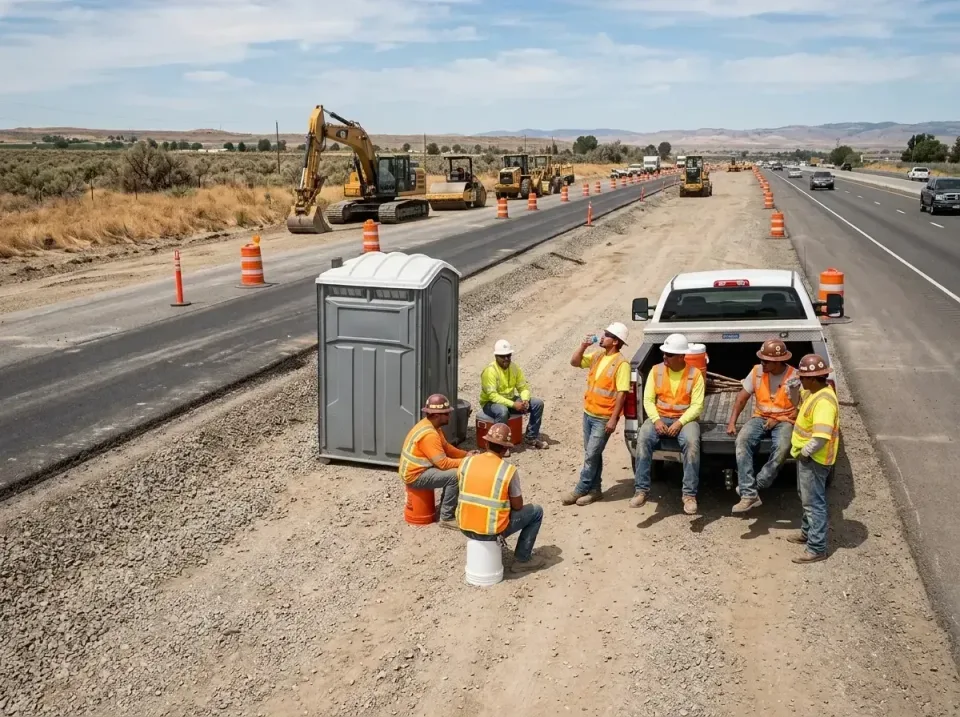 highway-road-construction-crew-007 — frequently asked questions, Porta Potty and Restroom Rentals in Guttenberg, NJ